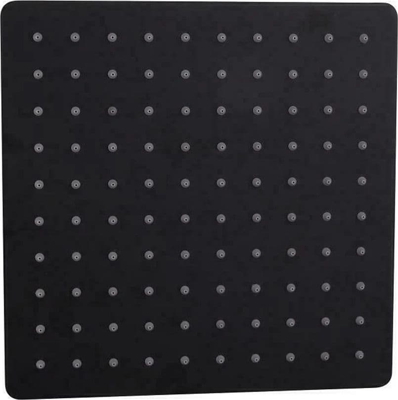 SOFFIONE DOCCIA ULTRA SLIM QUADRATO 25X25CM BAGNO MISCELATORE NERO ATTACCO UNIVERSALE 87883 in Docce fisse Trade Shop italia - Napoli, commercioVirtuoso.it