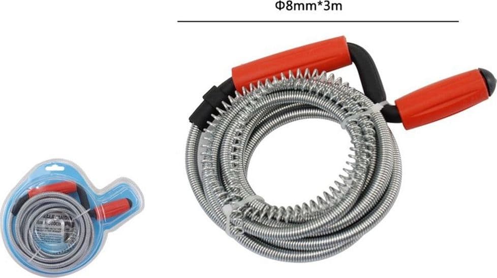 STURALAVANDINO MOLLA STURATUBI SCARICHI SPIRALE PER DISINTASARE TUBI 3 MT 59947 in Stantuffi Trade Shop italia - Napoli, commercioVirtuoso.it