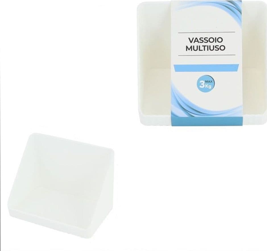 VASSOIO MULTIUSO ARMADIETTO ORGANIZZATORE ACCESSORI BAGNO TRUCCO BIANCO 117X77X83MM 10853 in Mensole Trade Shop italia - Napoli, commercioVirtuoso.it