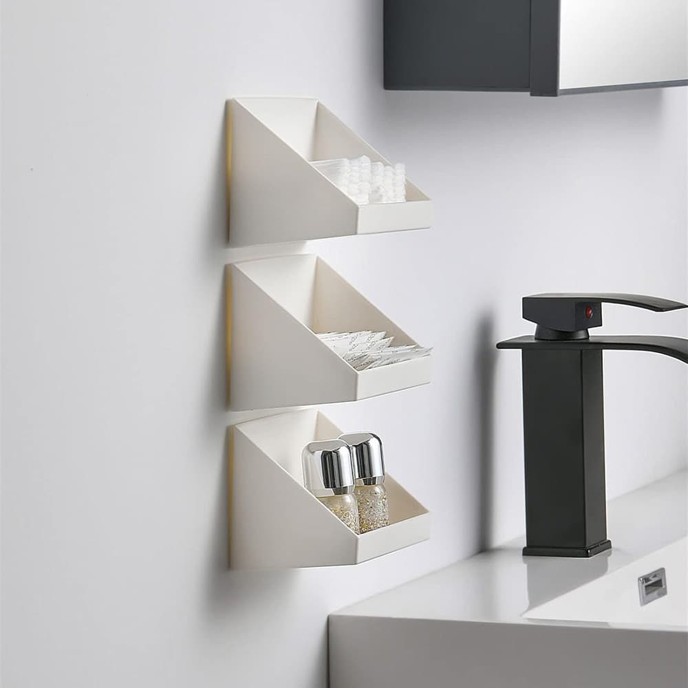VASSOIO MULTIUSO ARMADIETTO ORGANIZZATORE ACCESSORI BAGNO TRUCCO BIANCO 117X77X83MM 10853 in Mensole Trade Shop italia - Napoli, commercioVirtuoso.it