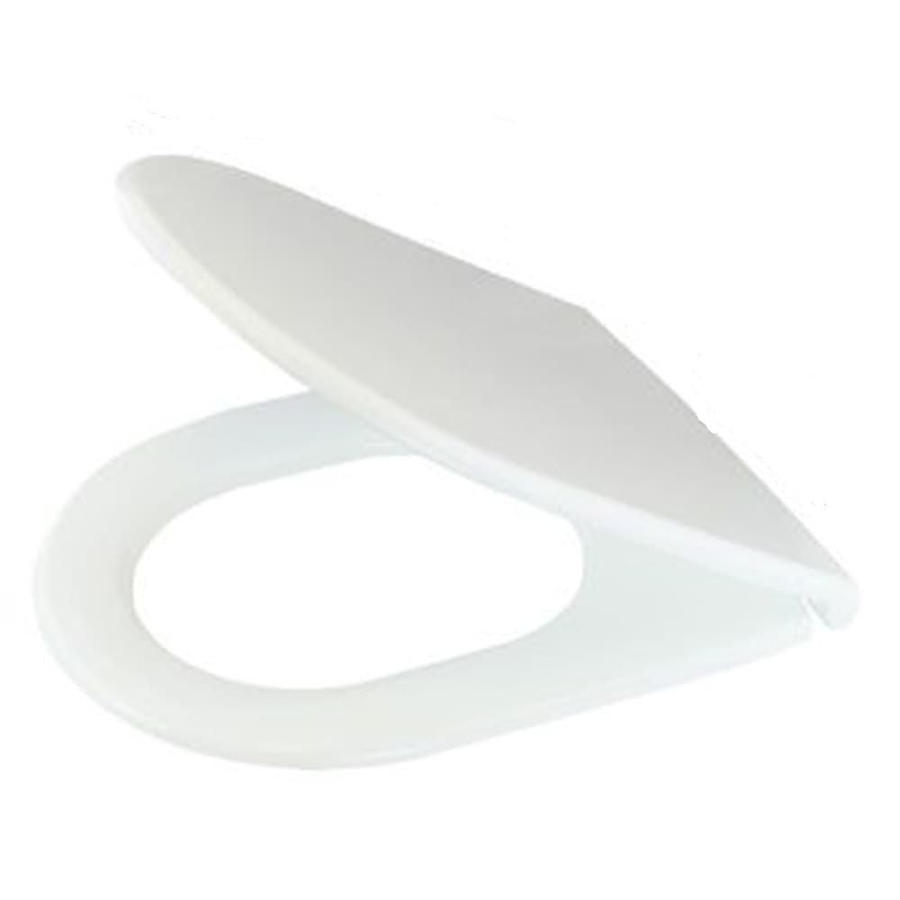 COPRIWATER UF UNIVERSALE SEDILE WC BIANCO WATER BAGNO FORMA D CHIUSURA AMMORTIZZATA 87645