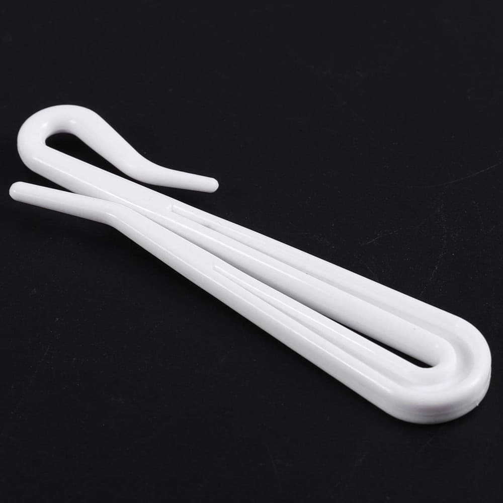 SET GANCI PER TENDE A PIEGHE REGOLABILE IN PLASTICA BIANCHE LUNGO 75 MM CASA BAGNO 87354 in Fermatende e raccogli tenda Trade Shop italia - Napoli, commercioVirtuoso.it