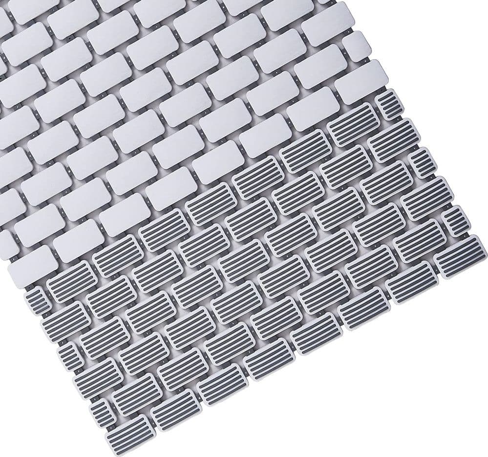 TAPPETO ANTISCIVOLO DA VASCA BAGNO DOCCIA 39,5X73,5CM EFFETTO MATTONCINI BICOLORE 10800 in Tappetini Trade Shop italia - Napoli, commercioVirtuoso.it
