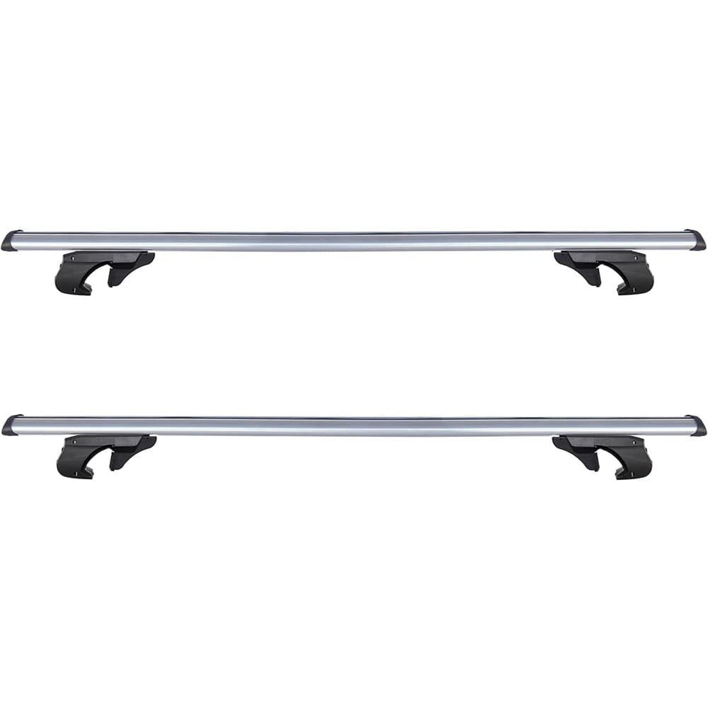 2PZ BARRE PORTAPACCHI PORTATUTTO UNIVERSALI DA 120CM AUTO PER BINARI RIALZATI FINO A 135CM in Box da tetto Trade Shop italia - Napoli, commercioVirtuoso.it