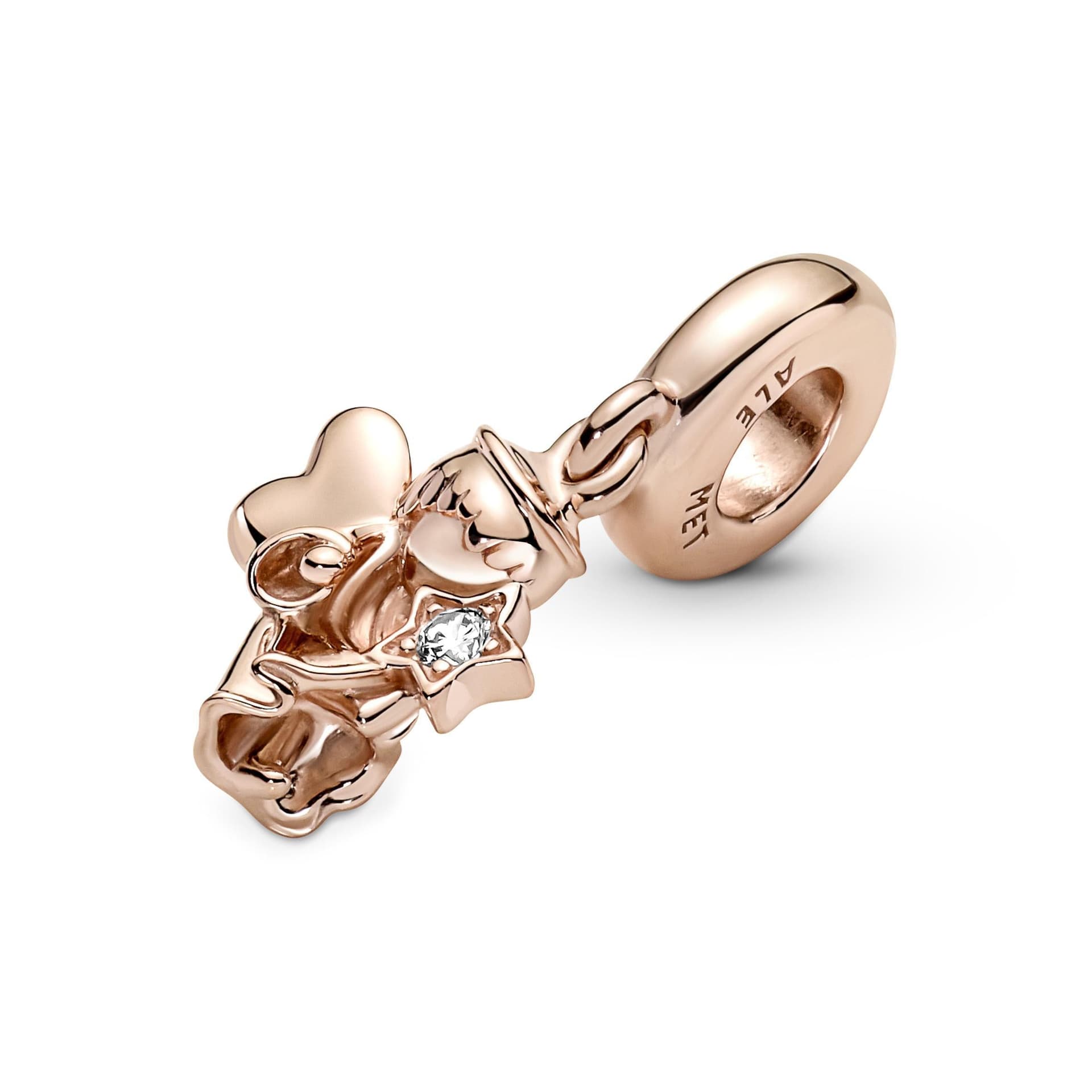 PANDORA - Charm pendente Angelo con ali a forma di cuore - in Bead Charm Alba Gioielli - Casoria, commercioVirtuoso.it
