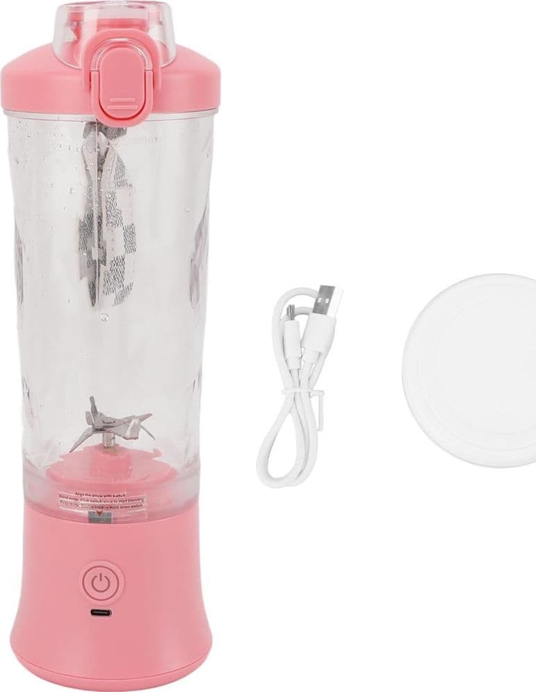 FRULLATORE PORTATILE DA 600ML 2 MODALITÀ 150W USB RICARICABILE BATTERIA DA 4000 MAH in Tritatutto e mini frullatori Trade Shop italia - Napoli, commercioVirtuoso.it