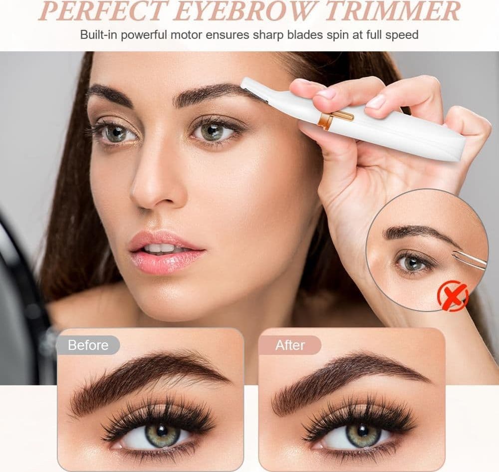 RASOIO ELETTRICO DONNA 4 IN 1 INDOLORE RICARICABILE PORTATILE DEPILATORE PER VISO CORPO in Rasoi femminili Trade Shop italia - Napoli, commercioVirtuoso.it