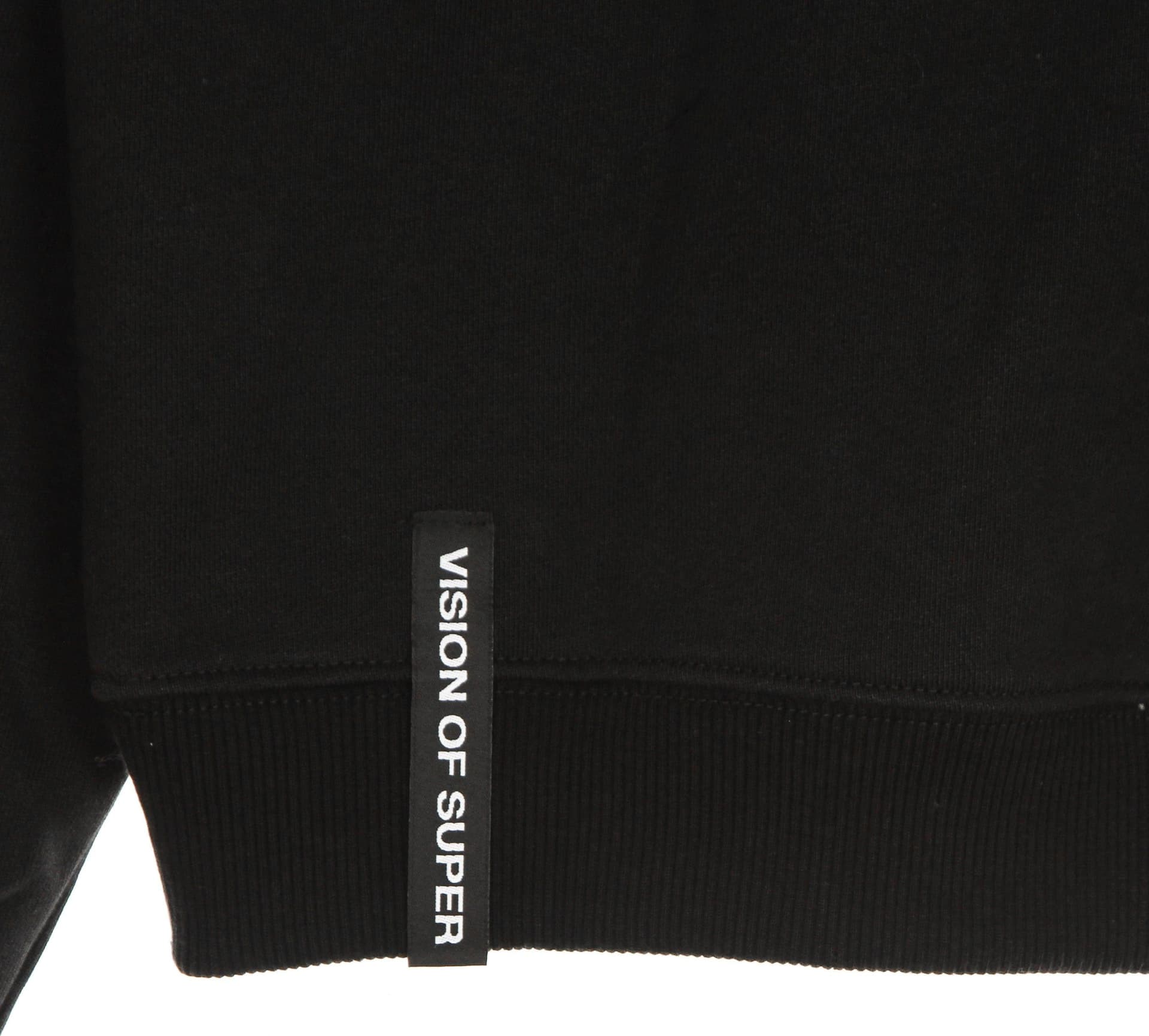 VISION OF SUPER Felpa Leggera Cappuccio Uomo Rides Print Hoodie Black da uomo in Felpe con cappuccio Drestige - Casamassima, commercioVirtuoso.it