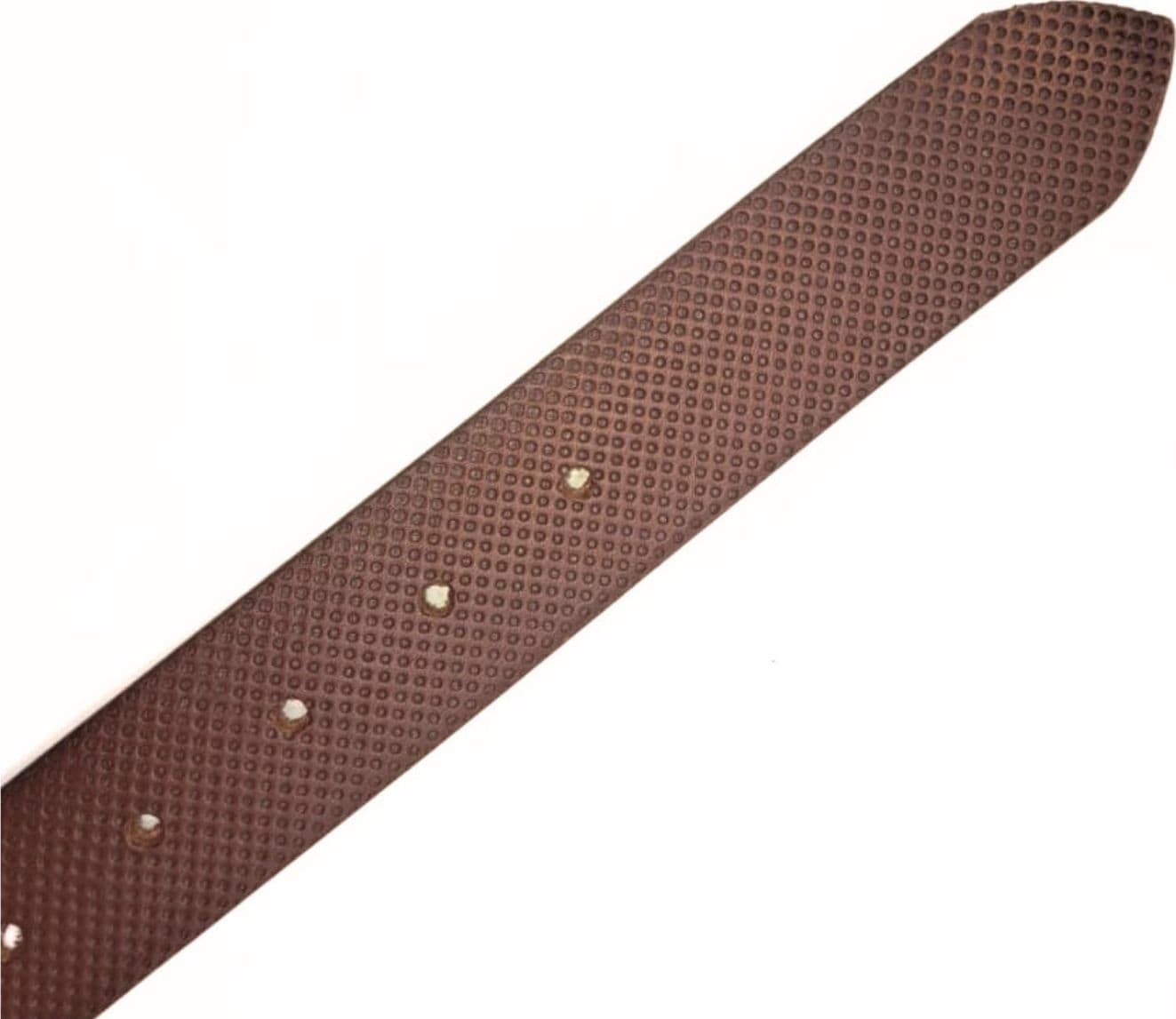 Cintura Cinta Uomo In Vera Pelle Made in Italy Cuoio Casual Classica Regolabile Marrone Tramata EcoPrice® in Cinture Ecoprice.it - Avellino, commercioVirtuoso.it