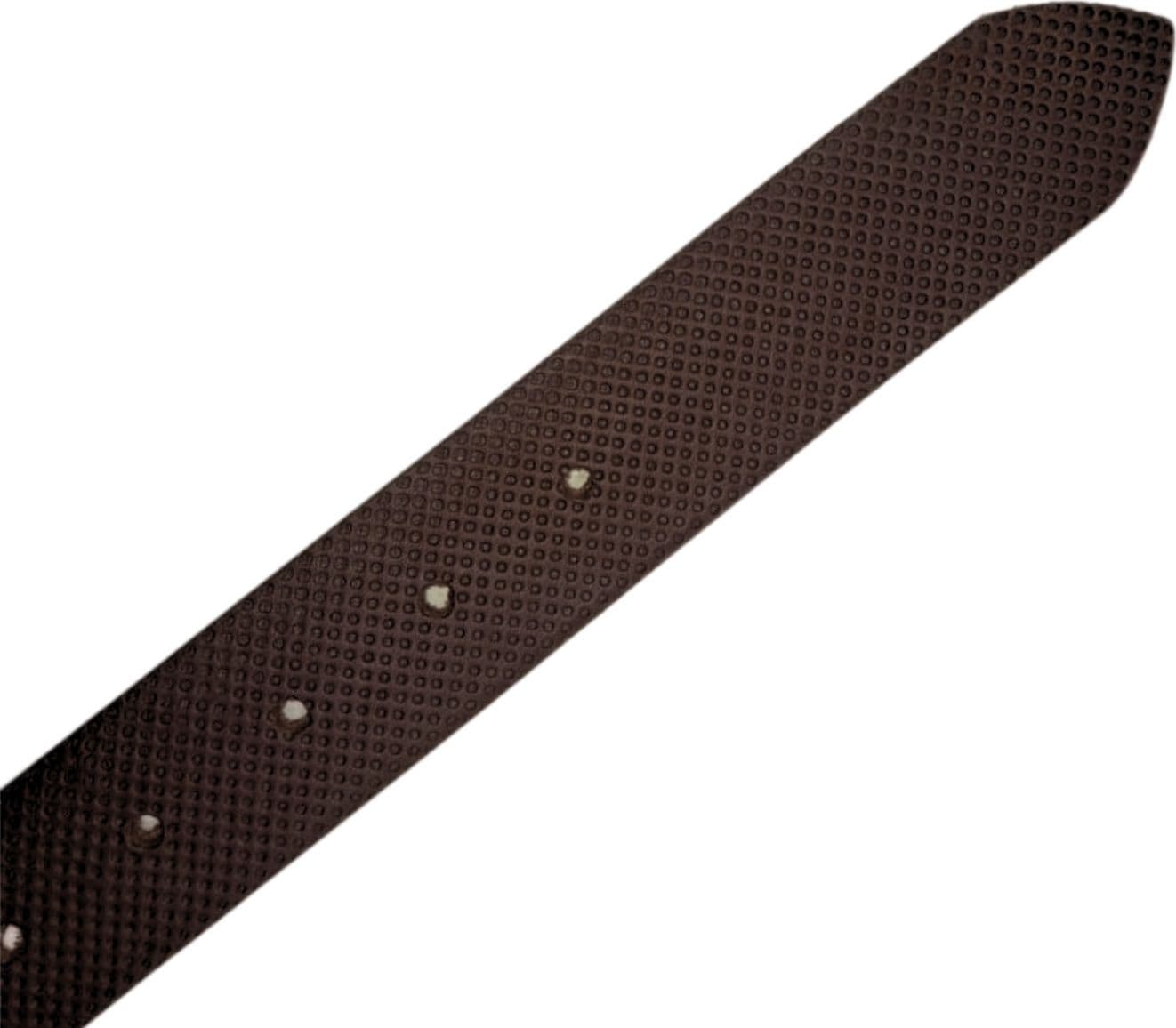 Cintura Cinta Uomo In Vera Pelle Made in Italy Cuoio Casual Classica Regolabile Marrone Scuro Tramata Ecoprice® in Cinture Ecoprice.it - Avellino, commercioVirtuoso.it