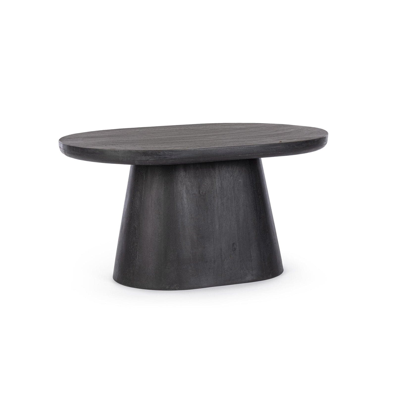 Tavolino "Fuji" struttura in legno di mango per arredamento - 12