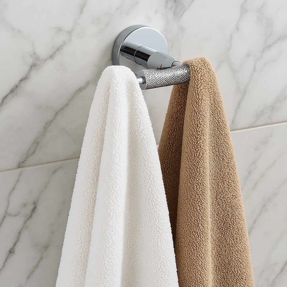 APPENDINO DOPPIO GANCIO PER ACCAPPATOIO ASCIUGAMANI IN ACCIAIO ACCESSORI BAGNO 87915 in Ganci portasciugamani Trade Shop italia - Napoli, commercioVirtuoso.it