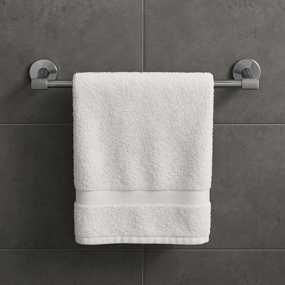 PORTA ASCIUGAMANI LUNGO DA 40 CM IN ACCIAIO CROMATO ACCESSORIO PER ARREDO DA BAGNO 87922 in Portasciugamani da parete Trade Shop italia - Napoli, commercioVirtuoso.it