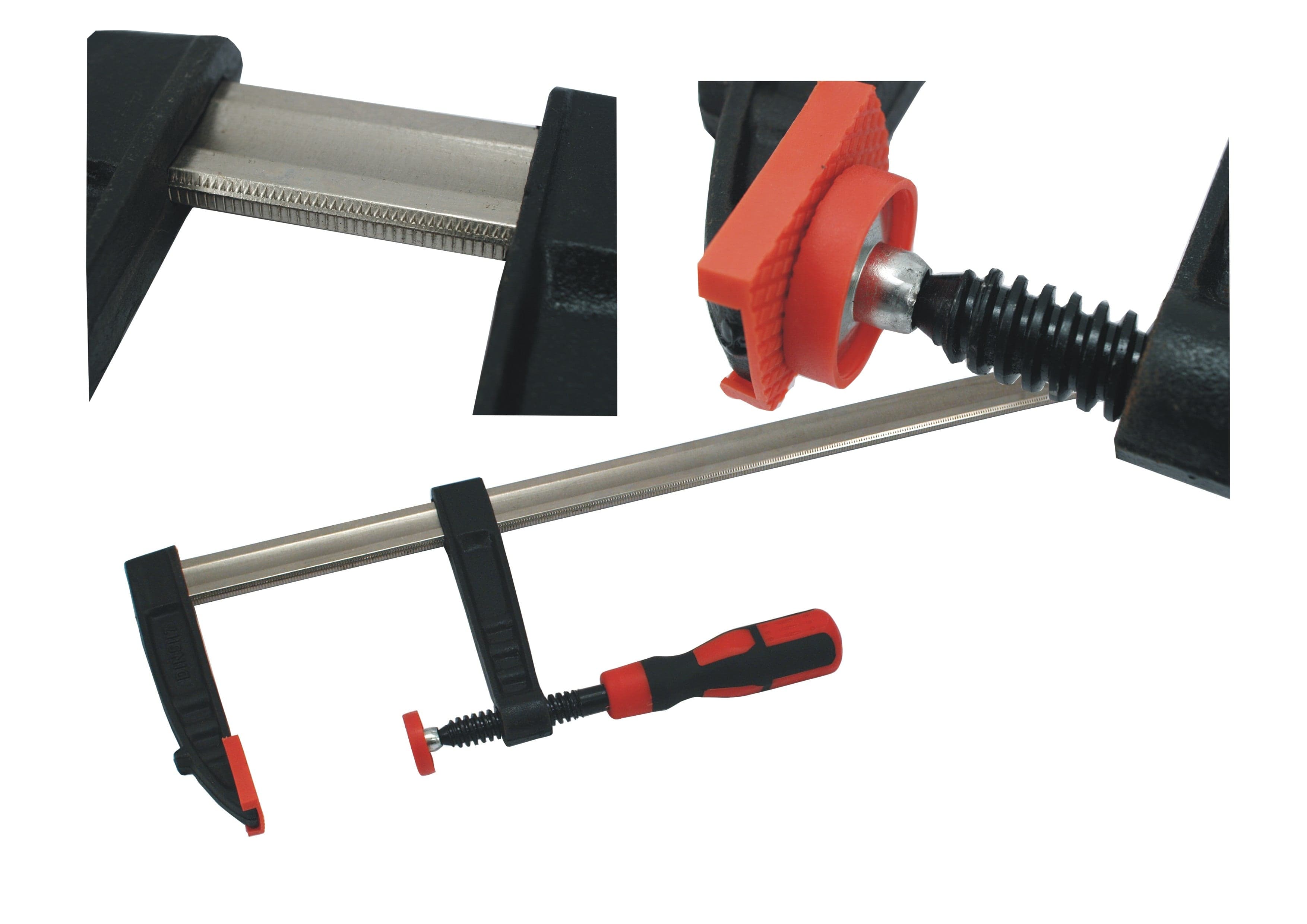 Morsetto professionale ideale per lavori di falegnameria 300 x 120 mm Beast