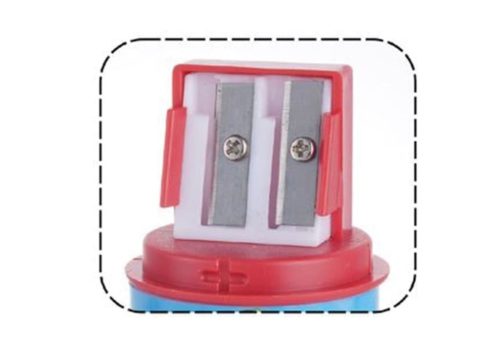 TEMPERAMATITE ROTONDO A 2 FORI AVENGERS CON SERBATOIO PER SCUOLA CASA BAMBINI 961167 in Temperamatite Trade Shop italia - Napoli, commercioVirtuoso.it