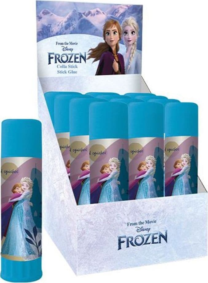 Set 12 Pz Colla Stick Da 25gr Grafica Frozen Per Scuola Regali Feste Bambine 964571
