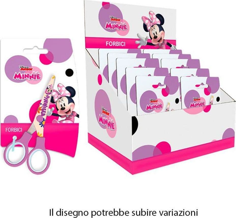 SET 24PZ FORBICI SCUOLA DECORO MINNIE PER SCUOLA TEMPO LIBERO CANCELLERIA BAMBINE 961518 in Forbici Trade Shop italia - Napoli, commercioVirtuoso.it