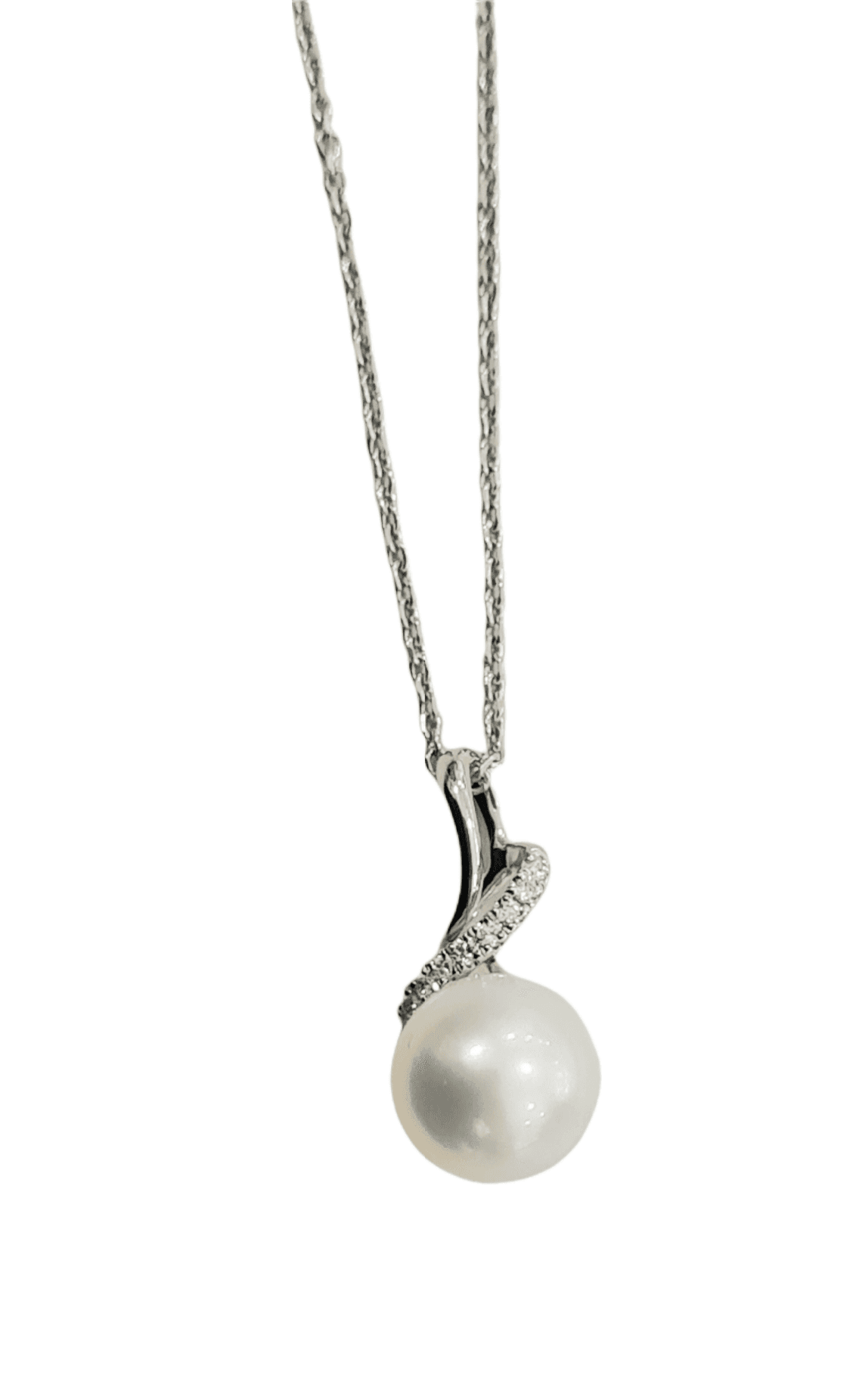 GIORGIO VISCONTI - COLLANA ORO BRILLANTI E PERLA - 2