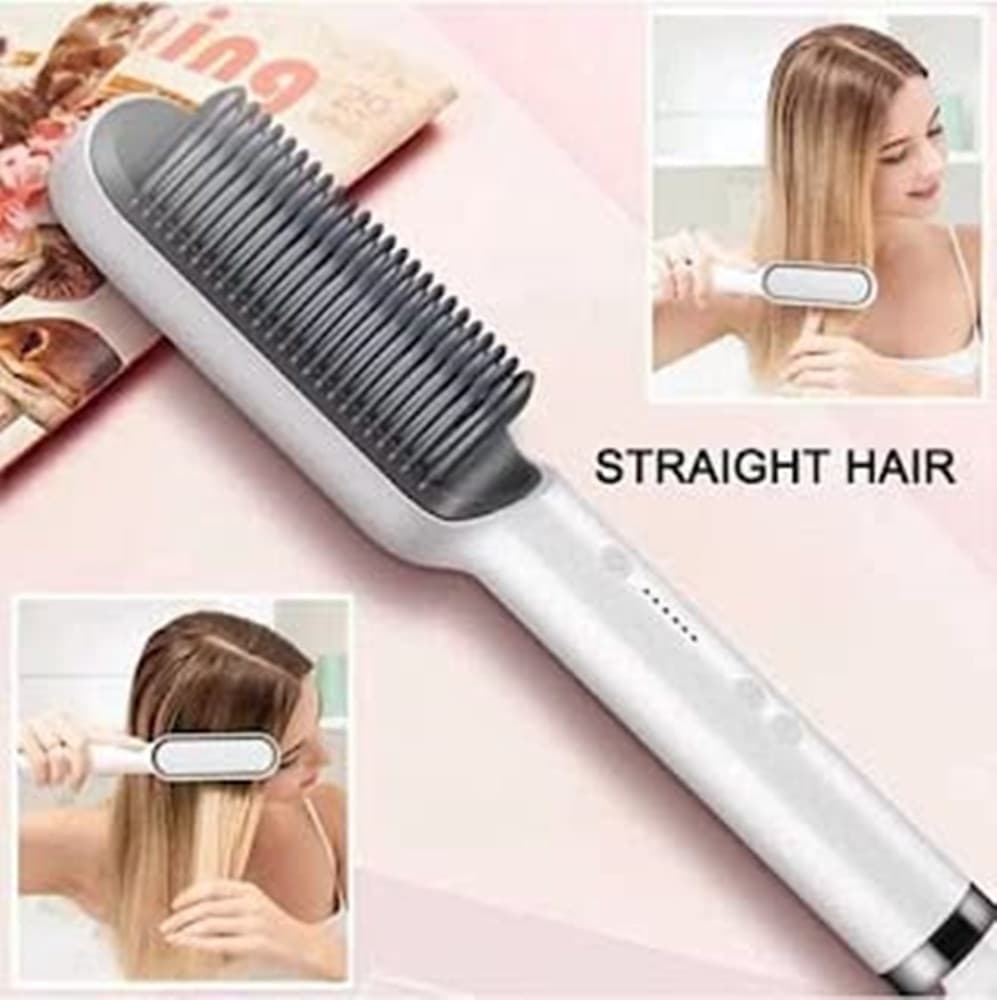 SPAZZOLA PETTINE PIASTRA LISCIANTE ELETTRICA RISCALDANTE PER CAPELLI 5 TEMPERATURE STYLING in Piastre per capelli Trade Shop italia - Napoli, commercioVirtuoso.it