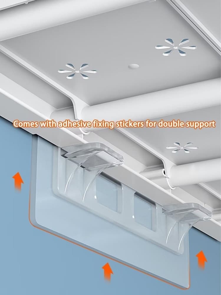 MENSOLA SCAFFALE ESPANDIBILE PER ARMADIO CUCINA BAGNO LARGHEZZA 24CM REGOLABILE 48-80CM in Divisori per mensole Trade Shop italia - Napoli, commercioVirtuoso.it