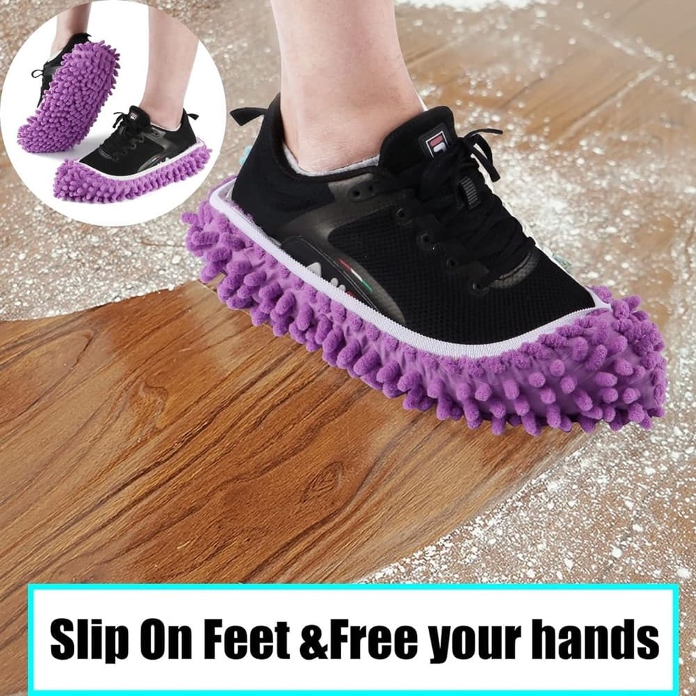 SET 2PZ SCARPE PER MOCIO CALZINI RIUTILIZZABILI IN MICROFIBRA PER PULIZIA CASA PAVIMENTO in Mop bagnato e asciutto Trade Shop italia - Napoli, commercioVirtuoso.it