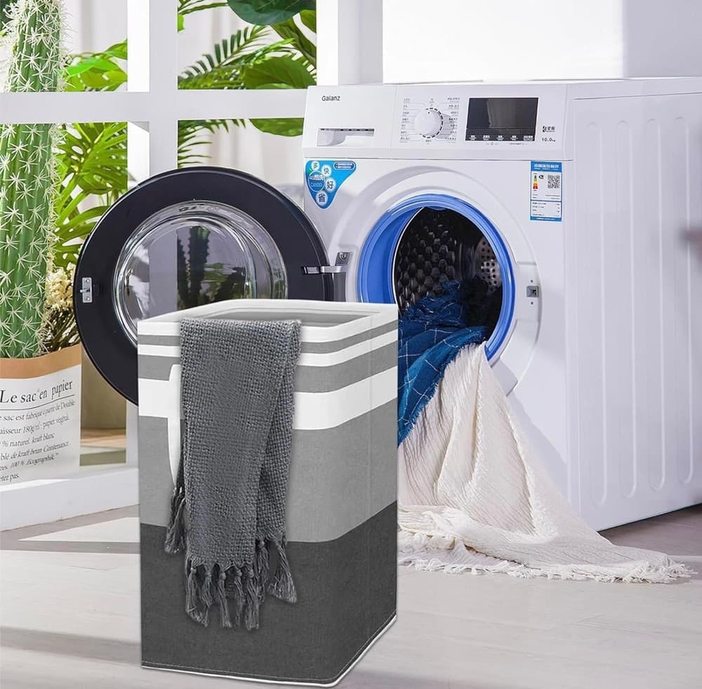 CESTO PORTABIANCHERIA LAVANDERIA PIEGHEVOLE CON MANICI AUTOPORTANTE PER VESTITI BAGNO in Ceste per la biancheria Trade Shop italia - Napoli, commercioVirtuoso.it
