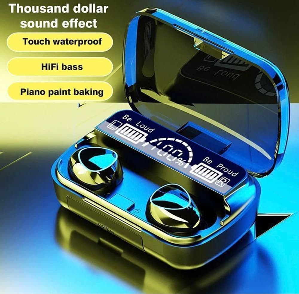 AURICOLARI SPORTIVI WIRELESS TWS CUFFIE BLUETOOTH 5.1 IMPERMEABILI SUONO AD ALTA FEDELTÀ in Cuffie In-Ear Trade Shop italia - Napoli, commercioVirtuoso.it