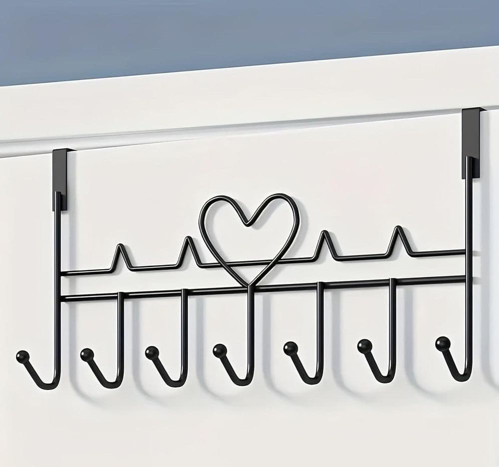 APPENDIABITI DA PORTA FORMA CUORE GANCI PER CAPPOTTI ASCIUGAMANI BORSE ORGANIZZATORE CASA in Ganci portasciugamani Trade Shop italia - Napoli, commercioVirtuoso.it
