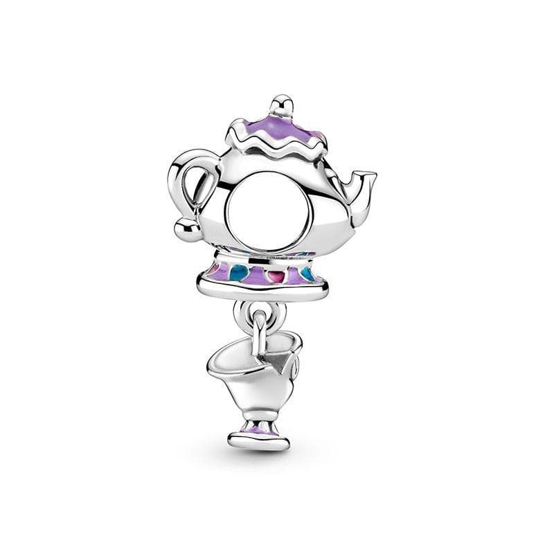PANDORA - Charm pendente Disney, La Bella e la Bestia, Mrs. Bric e Chicco in Bead Charm Alba Gioielli - Casoria, commercioVirtuoso.it