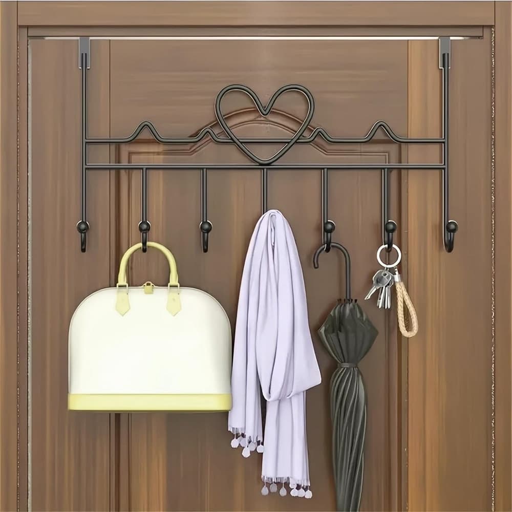 APPENDIABITI DA PORTA FORMA CUORE GANCI PER CAPPOTTI ASCIUGAMANI BORSE ORGANIZZATORE CASA in Ganci portasciugamani Trade Shop italia - Napoli, commercioVirtuoso.it