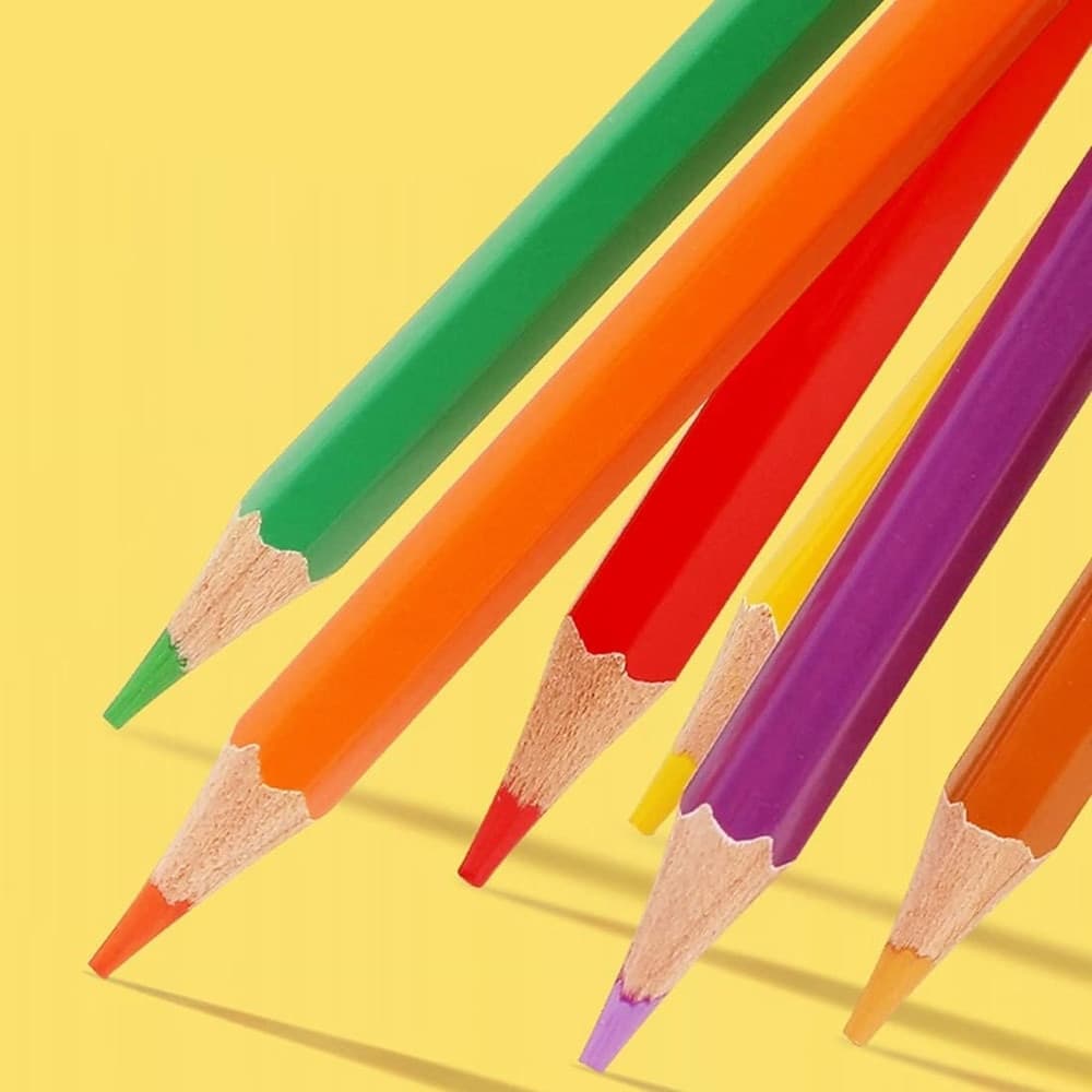 MATITE 48PZ COLORATE CANCELLABILI PER DISEGNARE SCHIZZI DIPINGERE CANCELLERIA PER BAMBINI in Matite colorate Trade Shop italia - Napoli, commercioVirtuoso.it