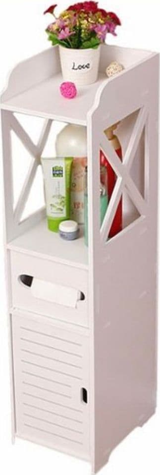 ARMADIETTO PORTAOGGETTI RIPIANI PORTA CARTA IGIENICA ORGANIZER DA BAGNO PER PICCOLI SPAZI in Mobili a terra Trade Shop italia - Napoli, commercioVirtuoso.it