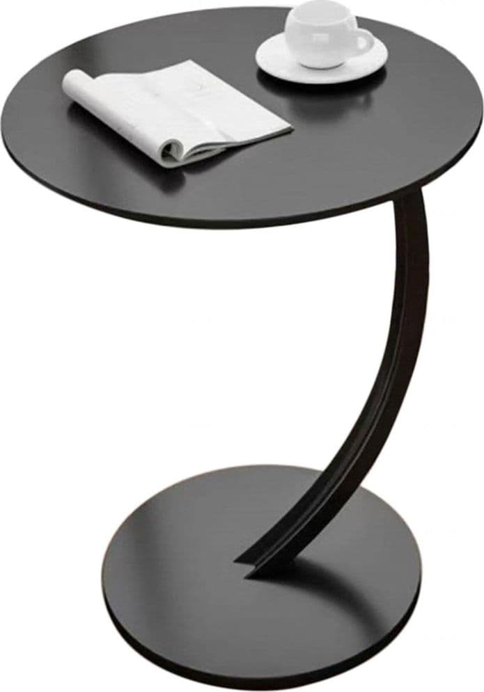 TAVOLINO LATERALE A FORMA DI C MODERNO ELEGANTE PER SOGGIORNO SALOTTO DIVANO CAMERA in Tavolini bassi Trade Shop italia - Napoli, commercioVirtuoso.it