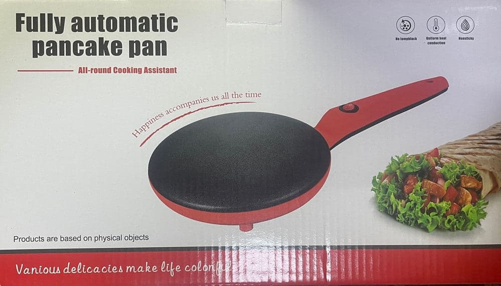 PICCOLA PADELLA AUTOMATICA CREPIERA ELETTRICA ANTIADERENTE PER PANCAKE TORTILLAS in Crepiere elettriche Trade Shop italia - Napoli, commercioVirtuoso.it