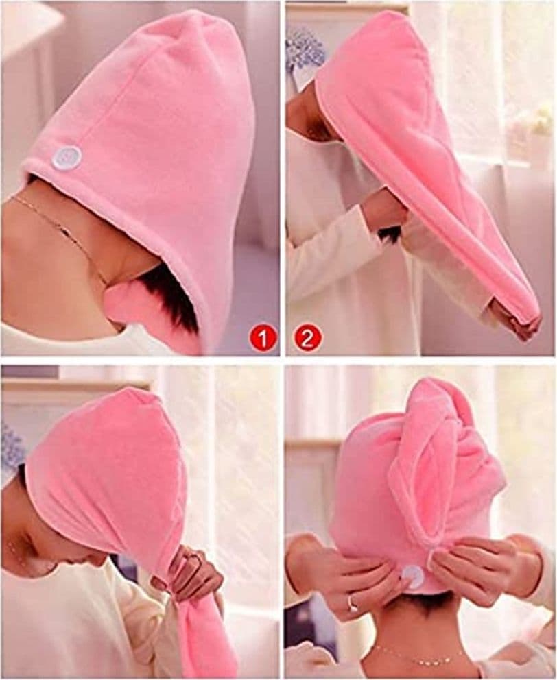 ASCIUGAMANO IN MICROFIBRA MORBIDA AD ASCIUGATURA RAPIDA TURBANTE PER CAPELLI CUFFIA in Salviette detergenti e struccanti Trade Shop italia - Napoli, commercioVirtuoso.it