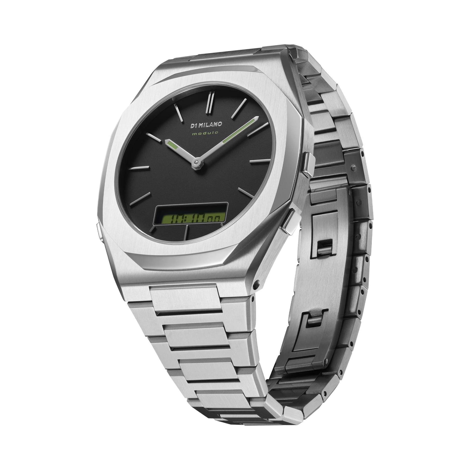 D1 MILANO - OROLOGIO DIGITAL MODULE SOLVER CASE in Orologi da polso Alba Gioielli - Casoria, commercioVirtuoso.it