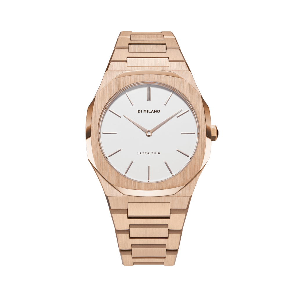 D1 MILANO - OROLOGIO ROSE GOLD/EGGSHELL