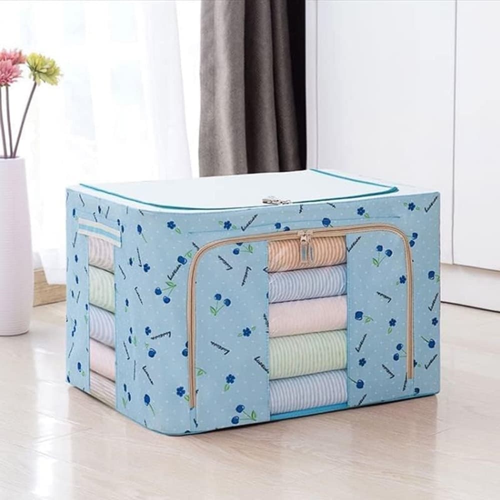BORSA PORTAOGGETTI MULTIFUNZIONALE PIEGHEVOLE TESSUTO CON FINESTRA MANICI 66LT 50X40X33CM in Borse riutilizzabili per la spesa Trade Shop italia - Napoli, commercioVirtuoso.it