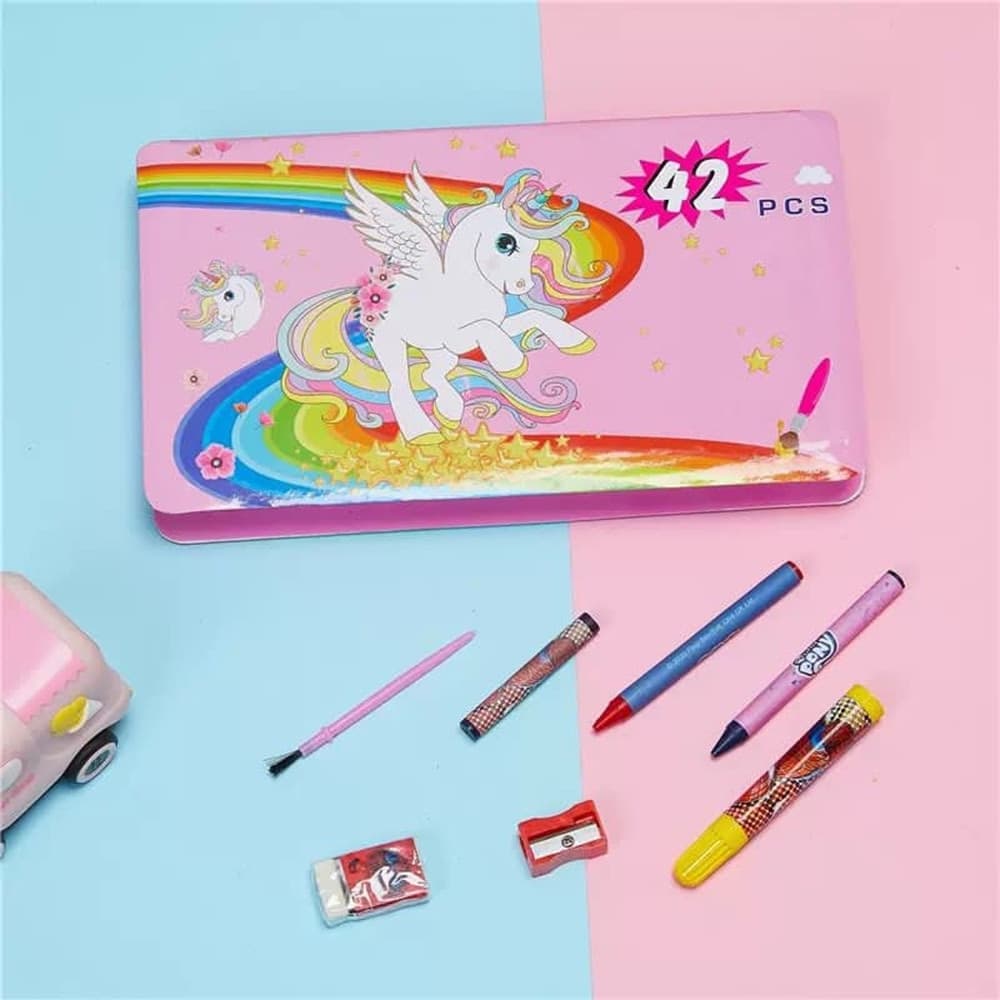 SET ARTISTICO DA 42PZ PER DIPINGERE COLORARE PER BAMBINI PER ATTIVITÀ MANUALI ARTISTICHE in Kit di pittura Trade Shop italia - Napoli, commercioVirtuoso.it
