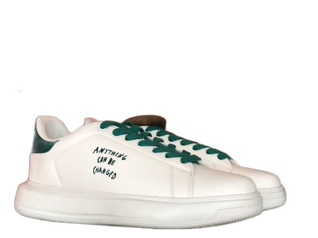 ACBC Sneakers uomo BIOMILAN bianca e verde - 6
