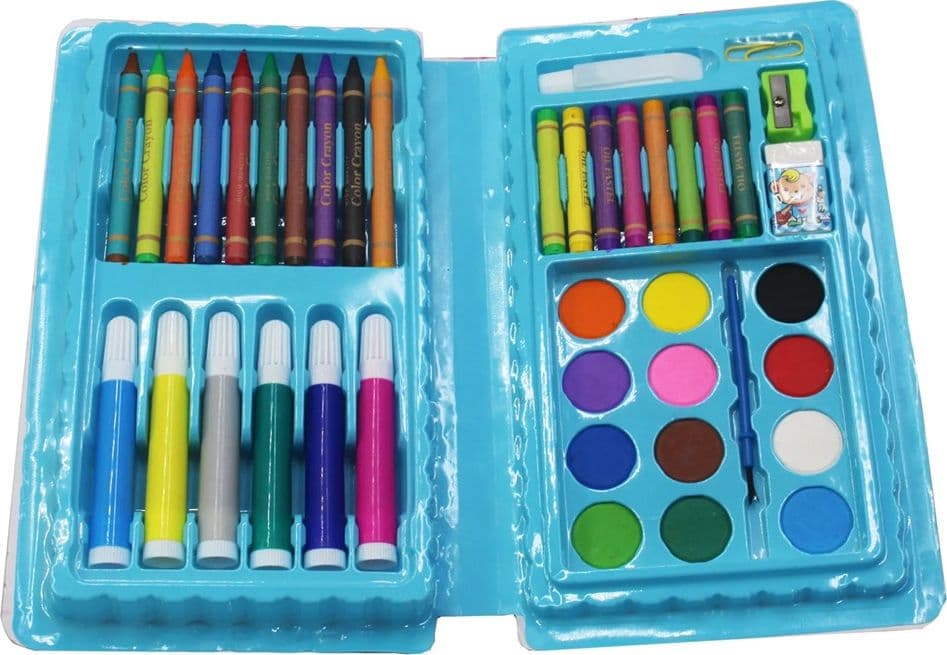SET ARTISTICO DA 42PZ PER DIPINGERE COLORARE PER BAMBINI PER ATTIVITÀ MANUALI ARTISTICHE in Kit di pittura Trade Shop italia - Napoli, commercioVirtuoso.it