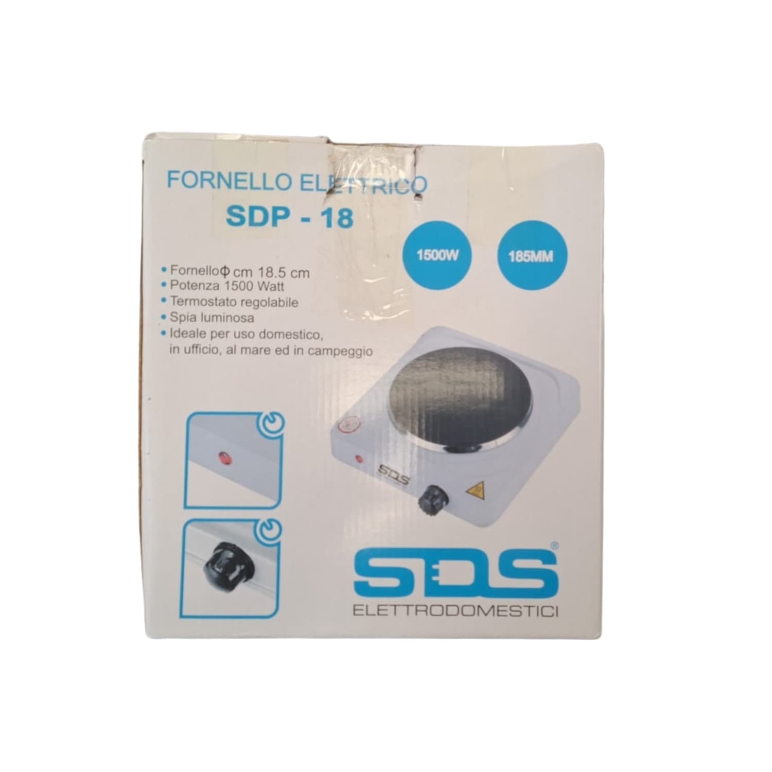 Fornello Elettrico SDP-18 in Fornellini elettrici Ecoprice.it - Avellino, commercioVirtuoso.it