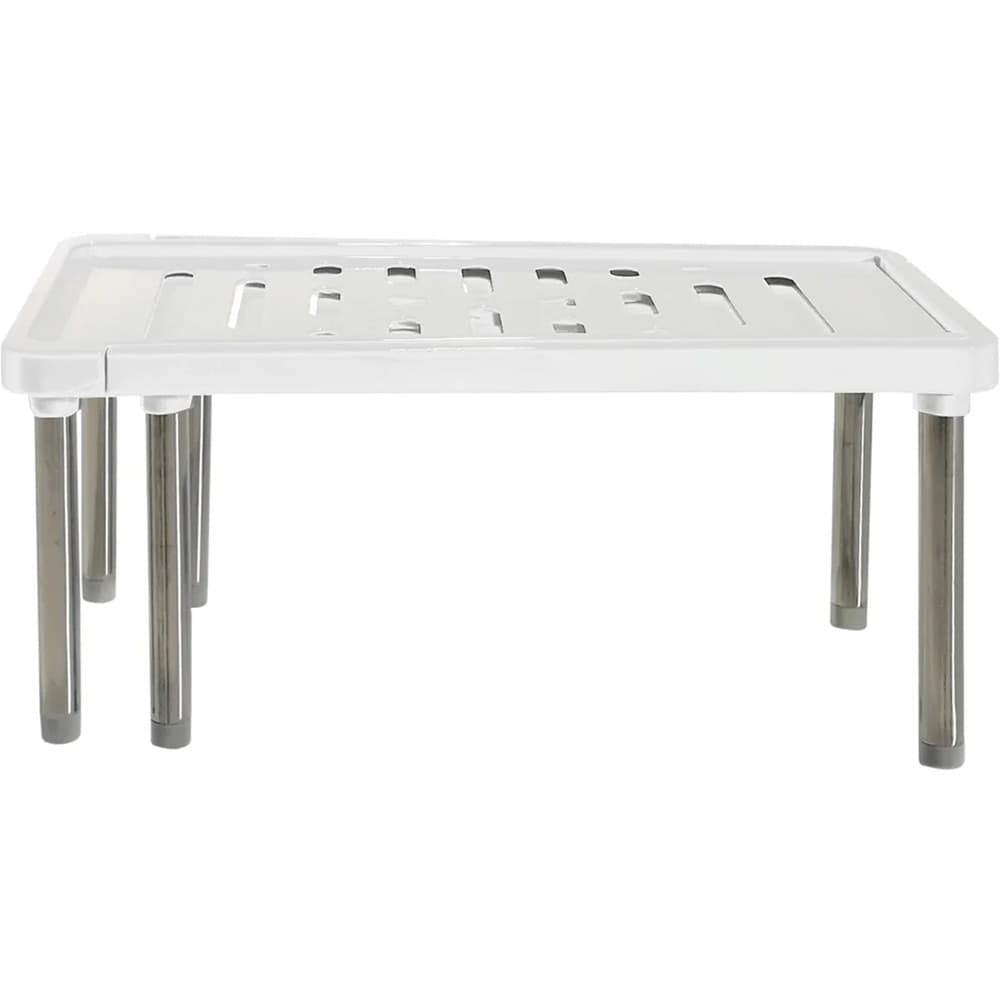 MENSOLA SALVASPAZIO IN POLIPROPILENE ESTENSIBILE 34,8-61CM IMPILABILE ACCESSORIO CUCINA in Barattoli portaspezie Trade Shop italia - Napoli, commercioVirtuoso.it