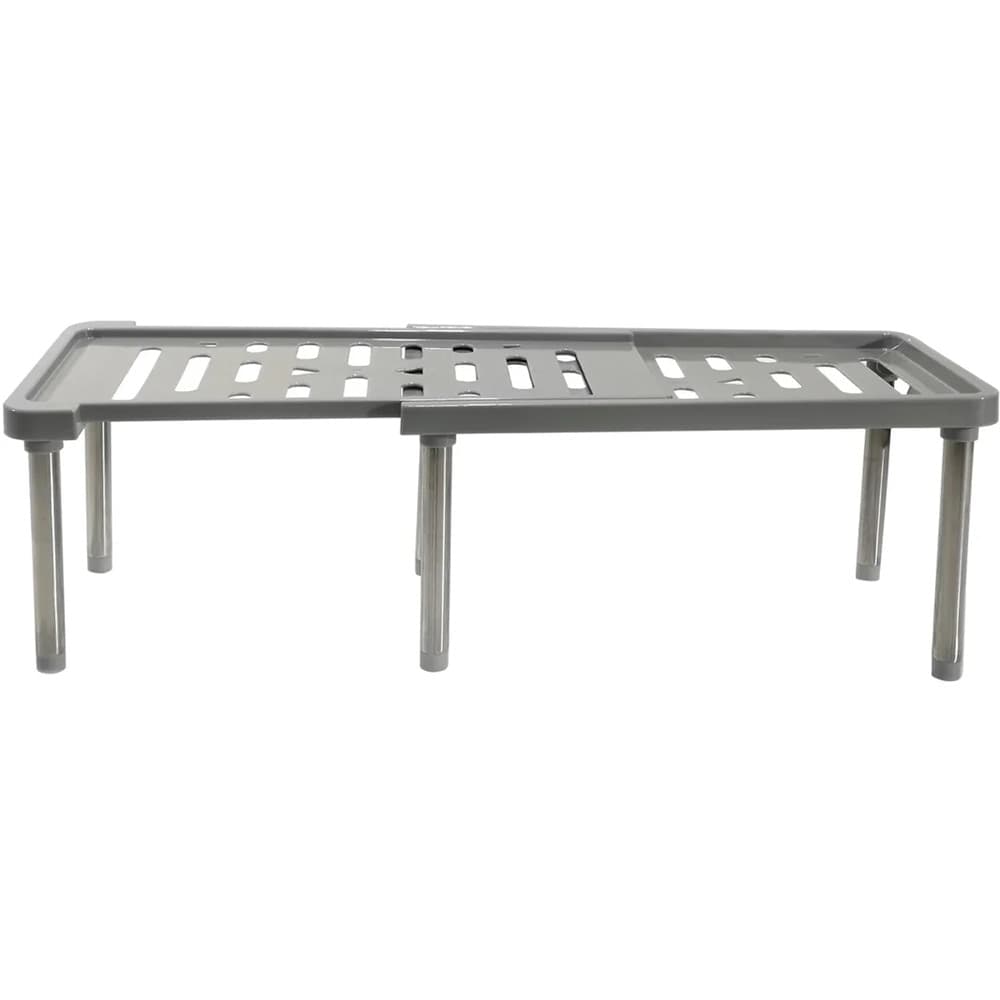 MENSOLA SALVASPAZIO IN POLIPROPILENE ESTENSIBILE 34,8-61CM IMPILABILE ACCESSORIO CUCINA in Barattoli portaspezie Trade Shop italia - Napoli, commercioVirtuoso.it