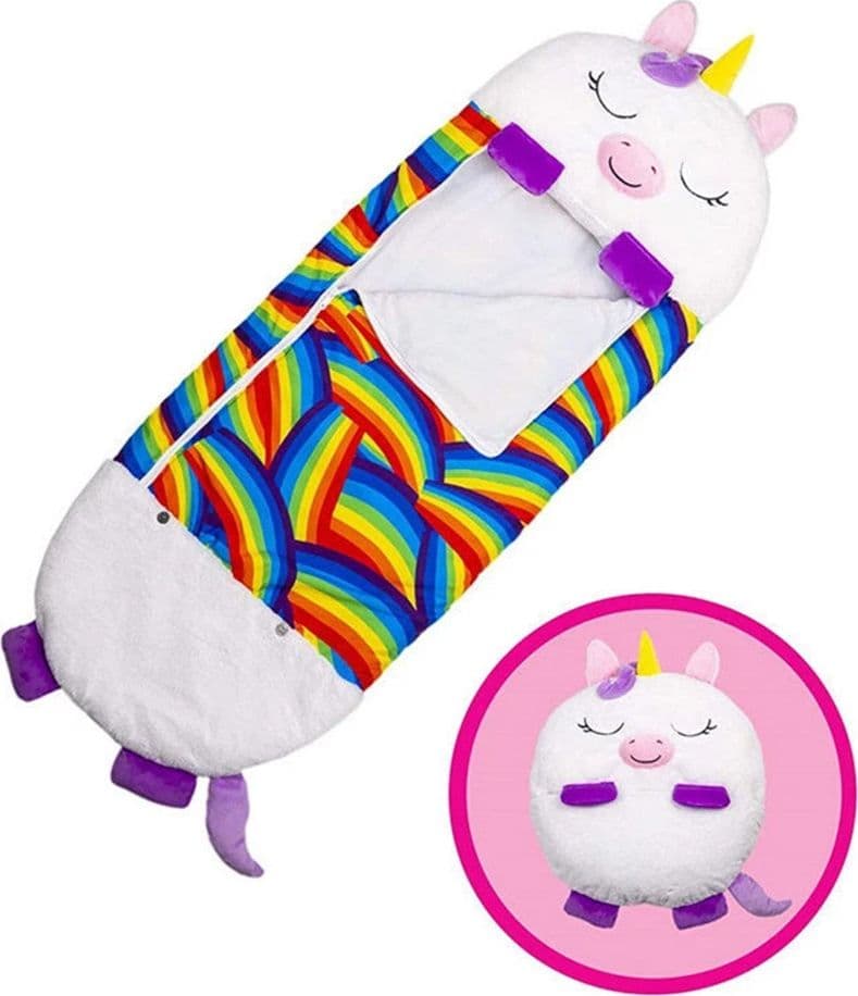 SACCO A PELO PER BAMBINI CON CUSCINO MORBIDO CONFORTEVOLE PIEGHEVOLE 2IN1 CAMPEGGIO CASA in Sacchi a pelo Trade Shop italia - Napoli, commercioVirtuoso.it