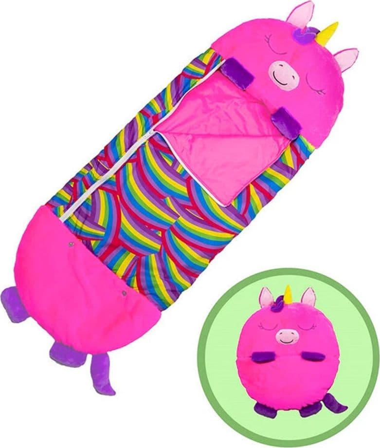 SACCO A PELO PER BAMBINI CON CUSCINO MORBIDO CONFORTEVOLE PIEGHEVOLE 2IN1 CAMPEGGIO CASA in Sacchi a pelo Trade Shop italia - Napoli, commercioVirtuoso.it