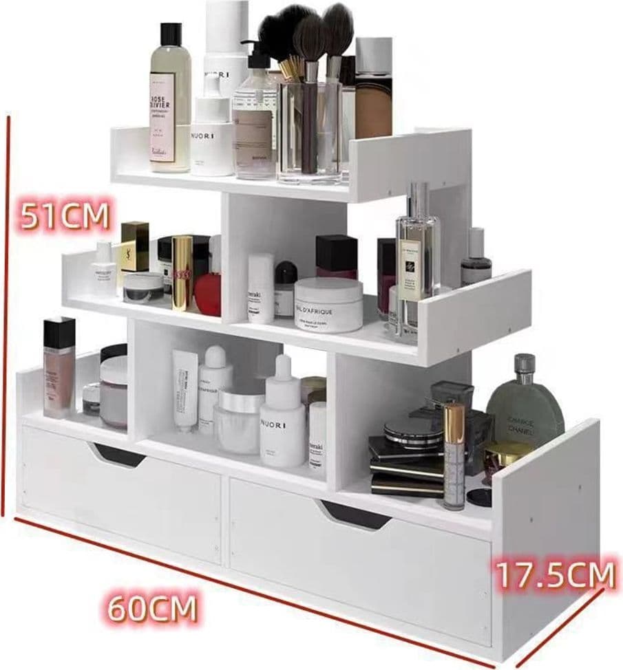 CONTENITORE BOX ESPOSITORE PER TRUCCO ORGANIZER PORTA COSMETICI MAKE UP ROSSETTO CASSETTI in Contenitori per cosmetici Trade Shop italia - Napoli, commercioVirtuoso.it