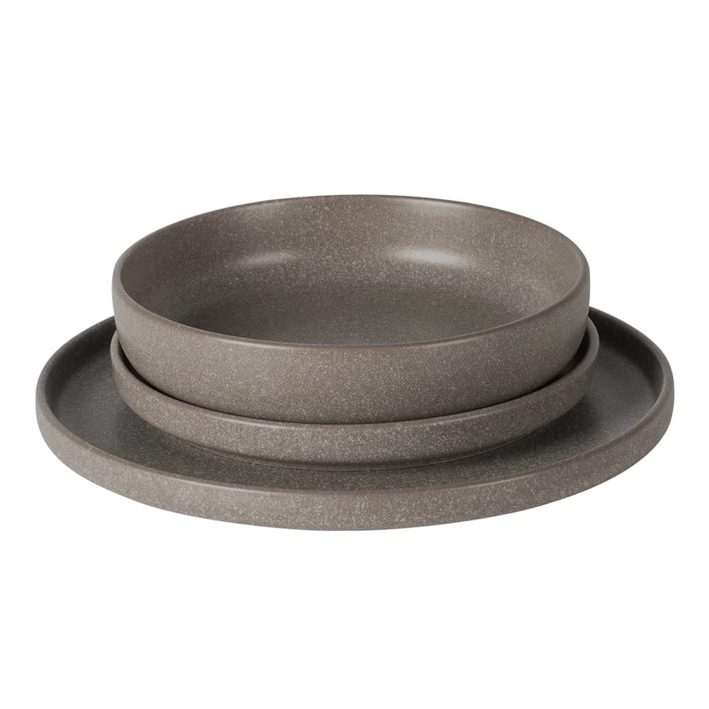 SET SERVIZIO DA TAVOLA DI PIATTI IN STONEWARE 18 PEZZI DESIGN NORDICO ELEGANTE IN 2 COLORI in Servizi di piatti Trade Shop italia - Napoli, commercioVirtuoso.it