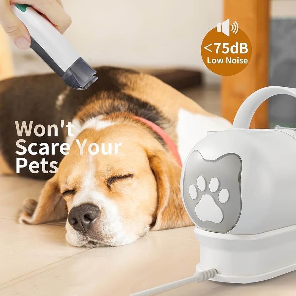 KIT PER TOELETTATURA CANI GATTI CON SPAZZOLA TOSATRICE ACCESSORI PULIZIA ASPIRATRICE PELO in Tosatrici elettriche Trade Shop italia - Napoli, commercioVirtuoso.it