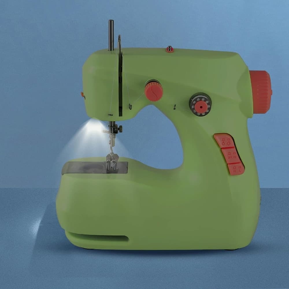 MACCHINA DA CUCIRE ELETTRICA PORTATILE MULTIFUNZIONALE USO DOMESTICO FUNZIONE TAGLIO FILO in Macchine tagliacuci Trade Shop italia - Napoli, commercioVirtuoso.it